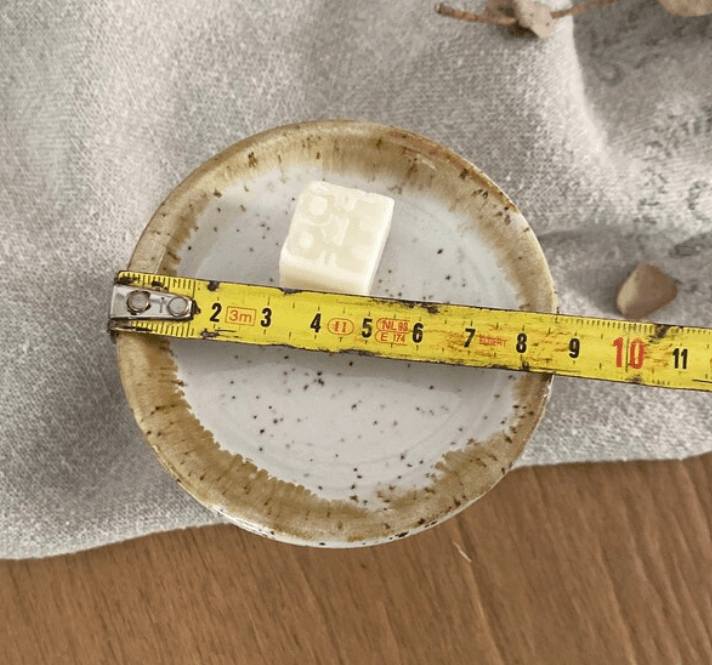 Duftlampe aus Keramik, Aromalampe mit Duftmelts, weiß
