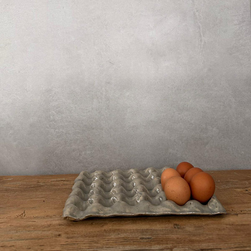 BOHEMIAN Grey Eierablage - FRANZARTKERAMIK