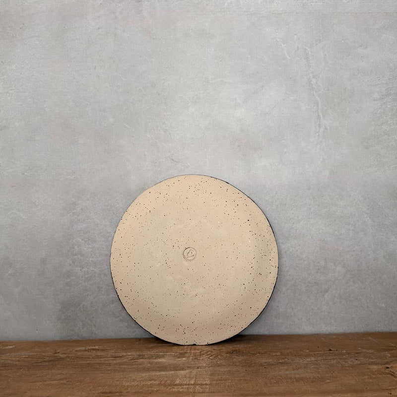 Rückseite Keramikessteller BOHEMIAN Blue