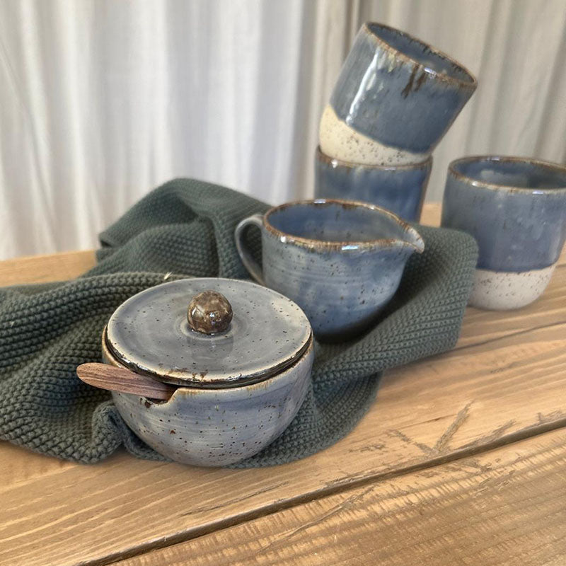 BOHEMIAN Blue Zuckerdose