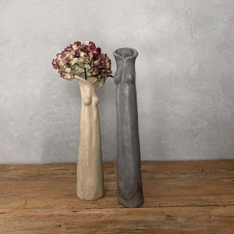 Frauenvase AREIA Natural, Keramikvase - FRANZARTKERAMIK