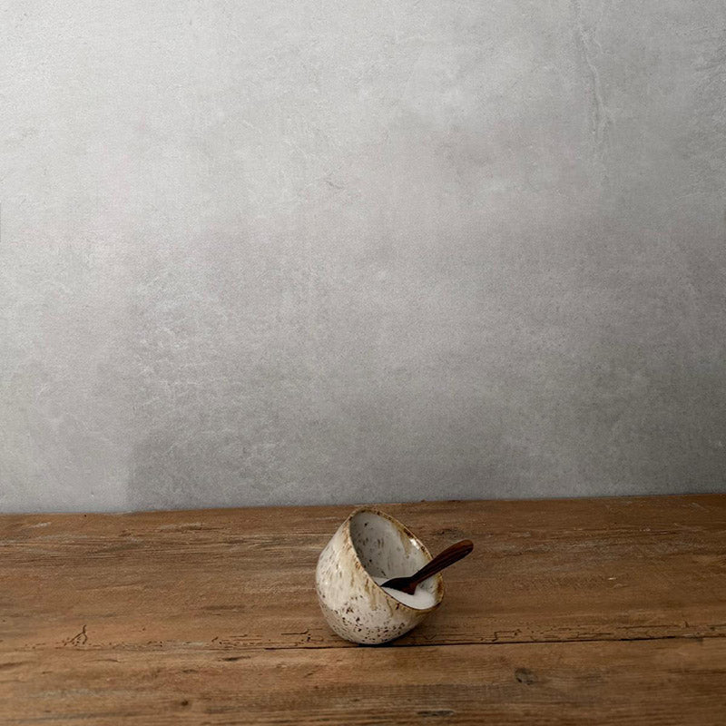 BOHEMIAN White Salzgefäß kleine Salzschale - FRANZARTKERAMIK