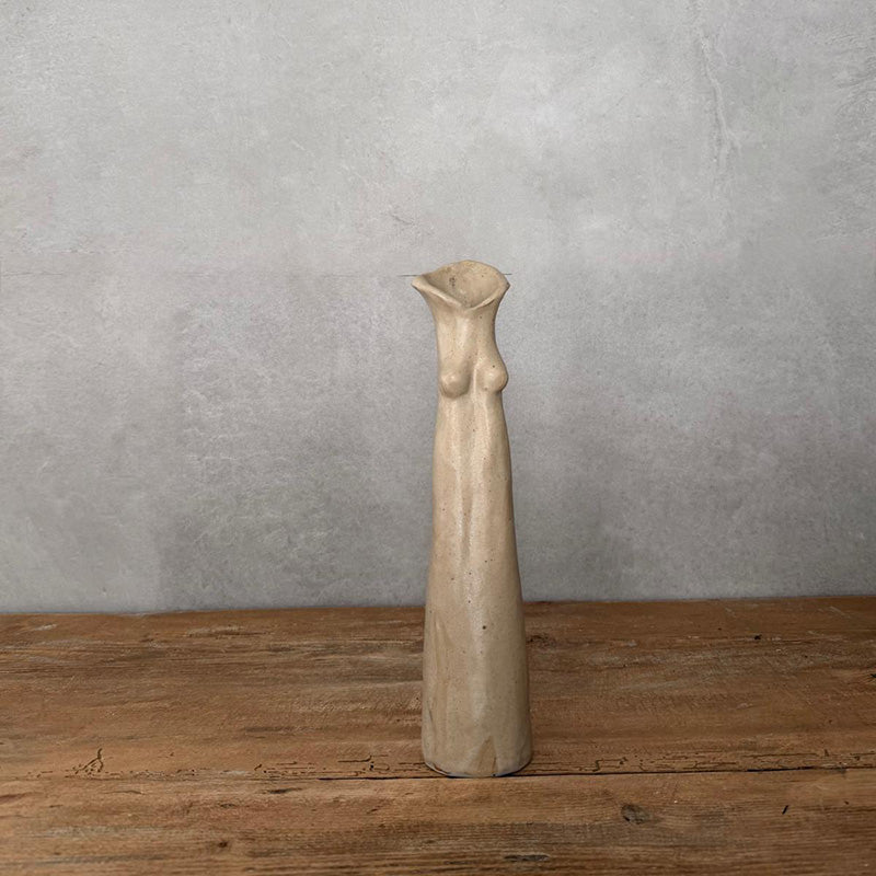 AREIA Branca Keramikvase in Frauengestalt
