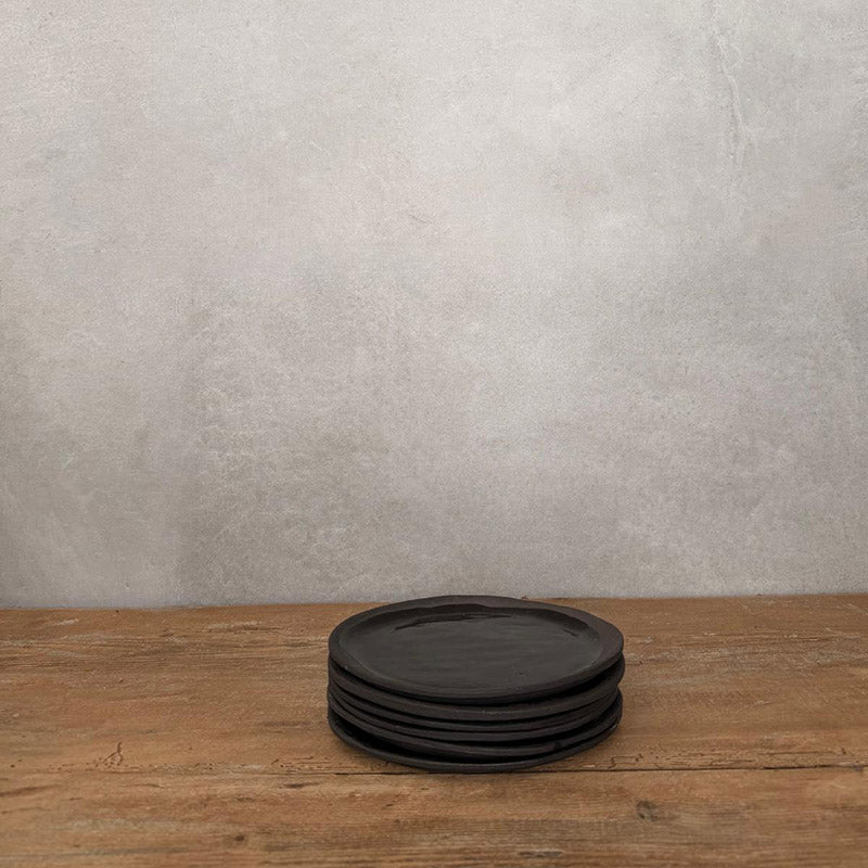 JOLO schwarz Keramikteller groß - FRANZARTKERAMIK