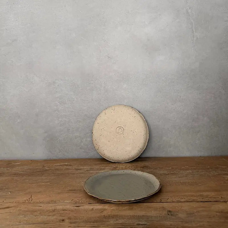 BOHEMIAN Grey Brot/Beilagenteller - FRANZARTKERAMIK