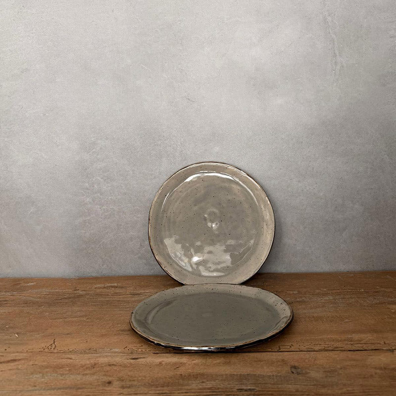 2 Dessertteller aus der Serie Bohemian Grey