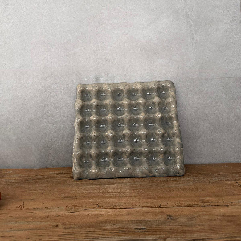 Eierablage, Serie BOHEMIAN Grey, 26 x 29 cm, für 30 Eier