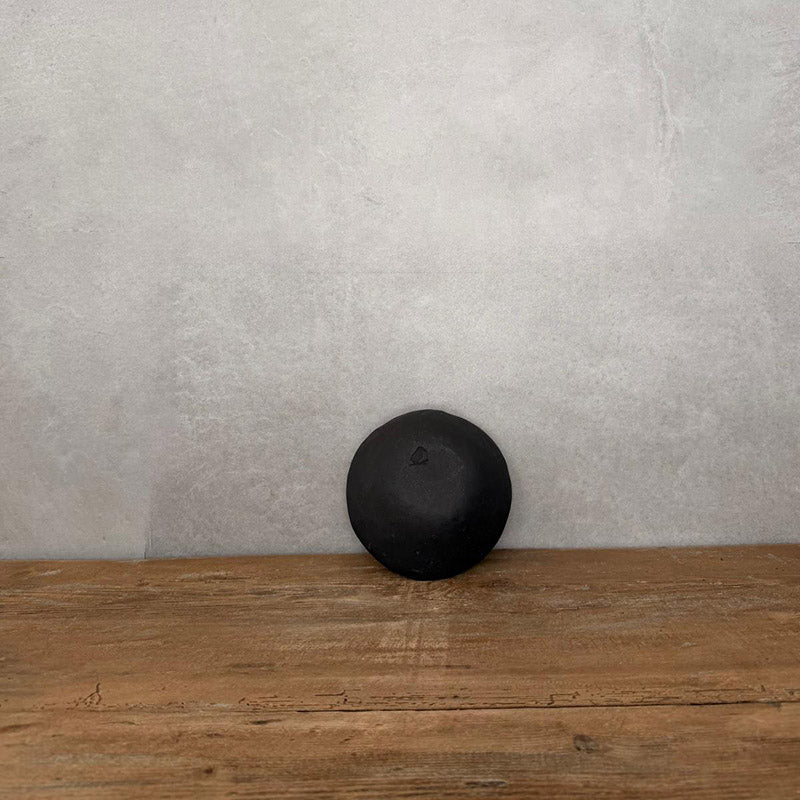 Rückseite von Keramikschüssel JOLO schwarz, Müslischüssel