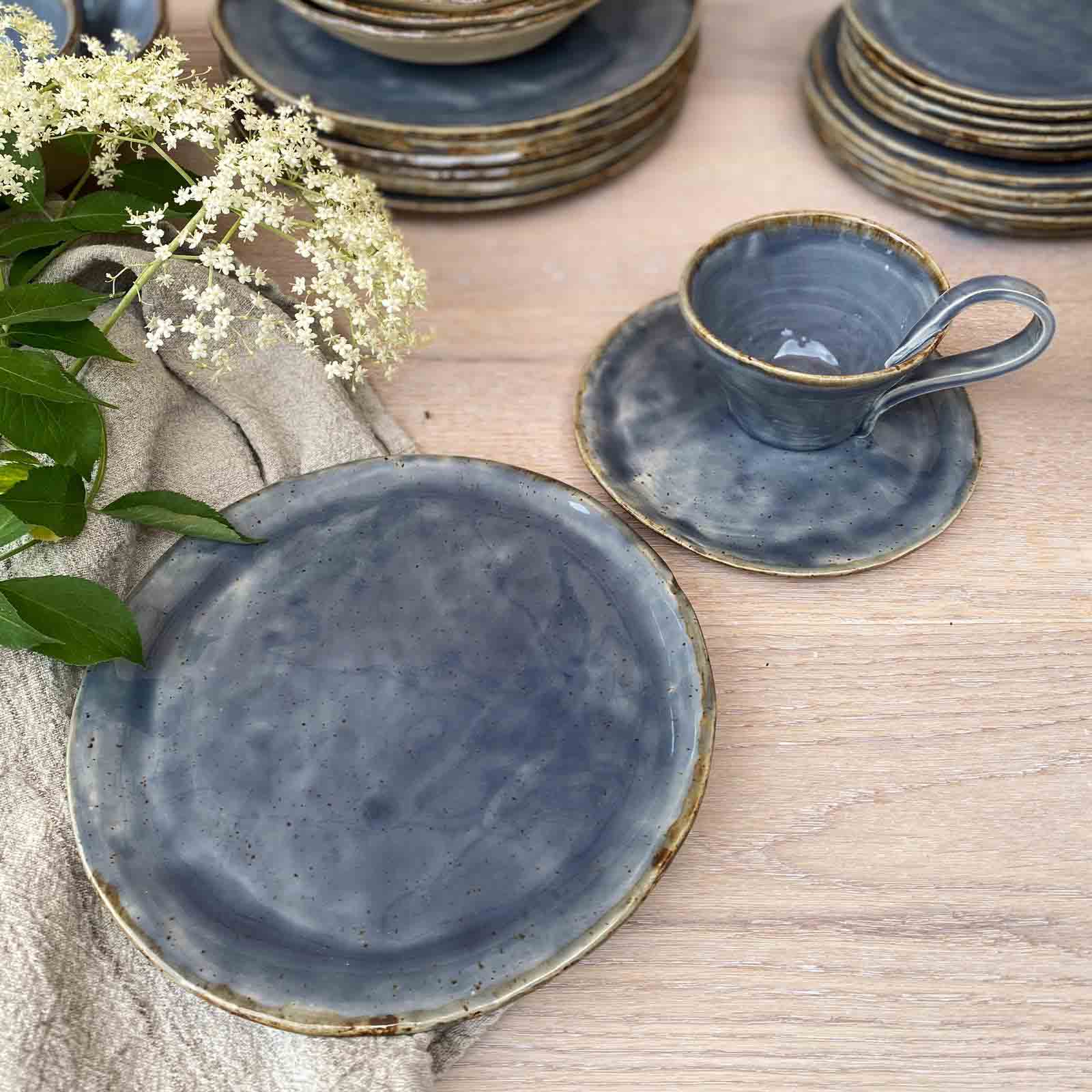 Brotteller, Untertasse Bohemian Blue