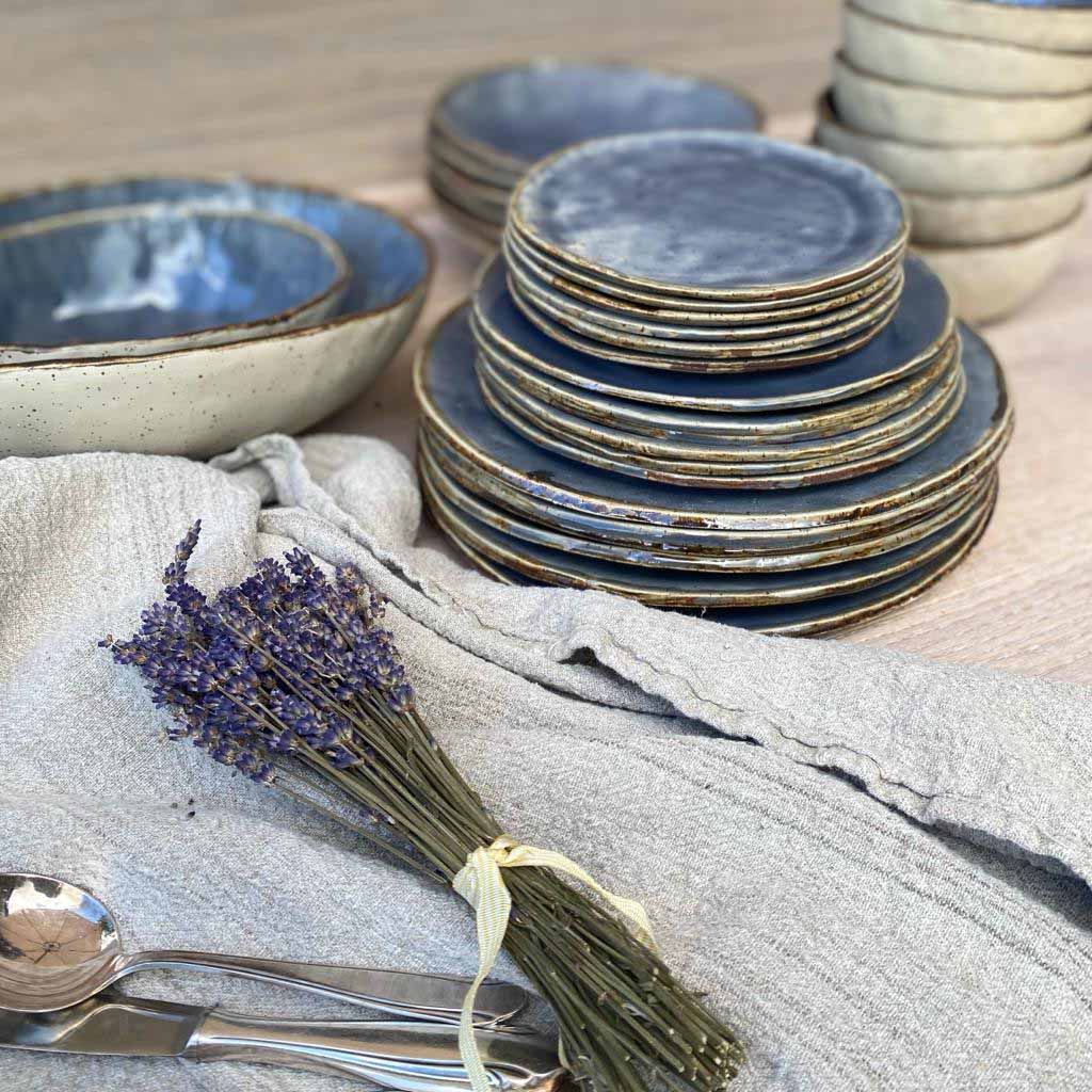 Geschirr Bohemian Blue