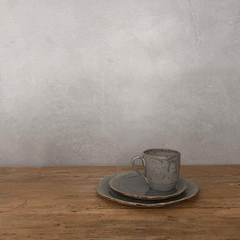 Tasse, Untertasse, Dessertteller Keramikgeschirr BOHEMIAN Blue