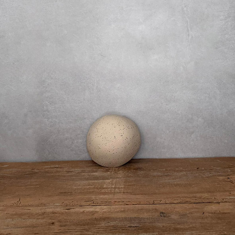 Rückseite von Müsli oder Salatschale aus Keramik, Bohemian Blue