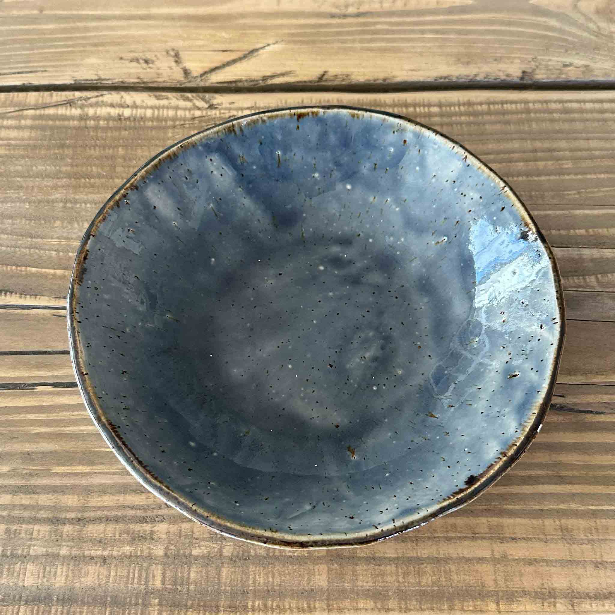 Suppenschale, Suppenteller, Keramik, Bohemian Blue