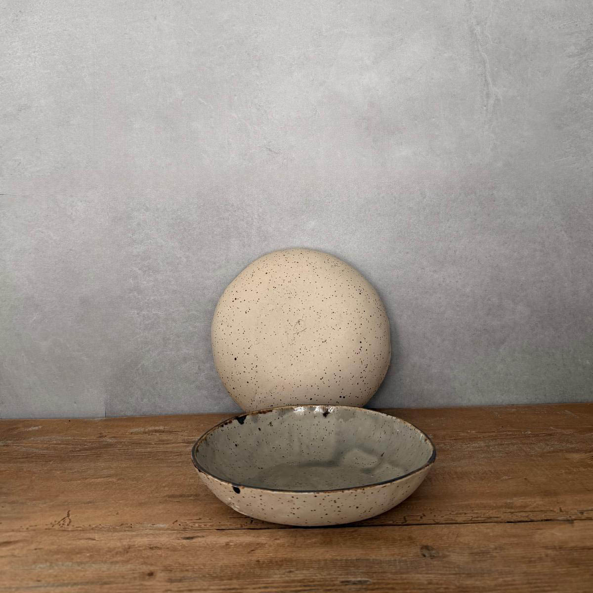BOHEMIAN Grey Suppenschale - FRANZARTKERAMIK